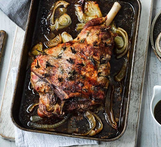 Roasted Leg of Lamb