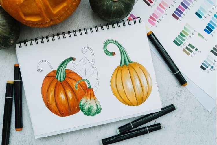 pumpkin painting ideas