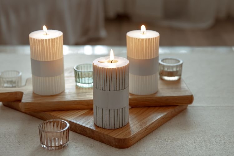 Votive electric Candles for Subtle Elegance