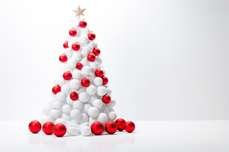 White Artificial Christmas Tree